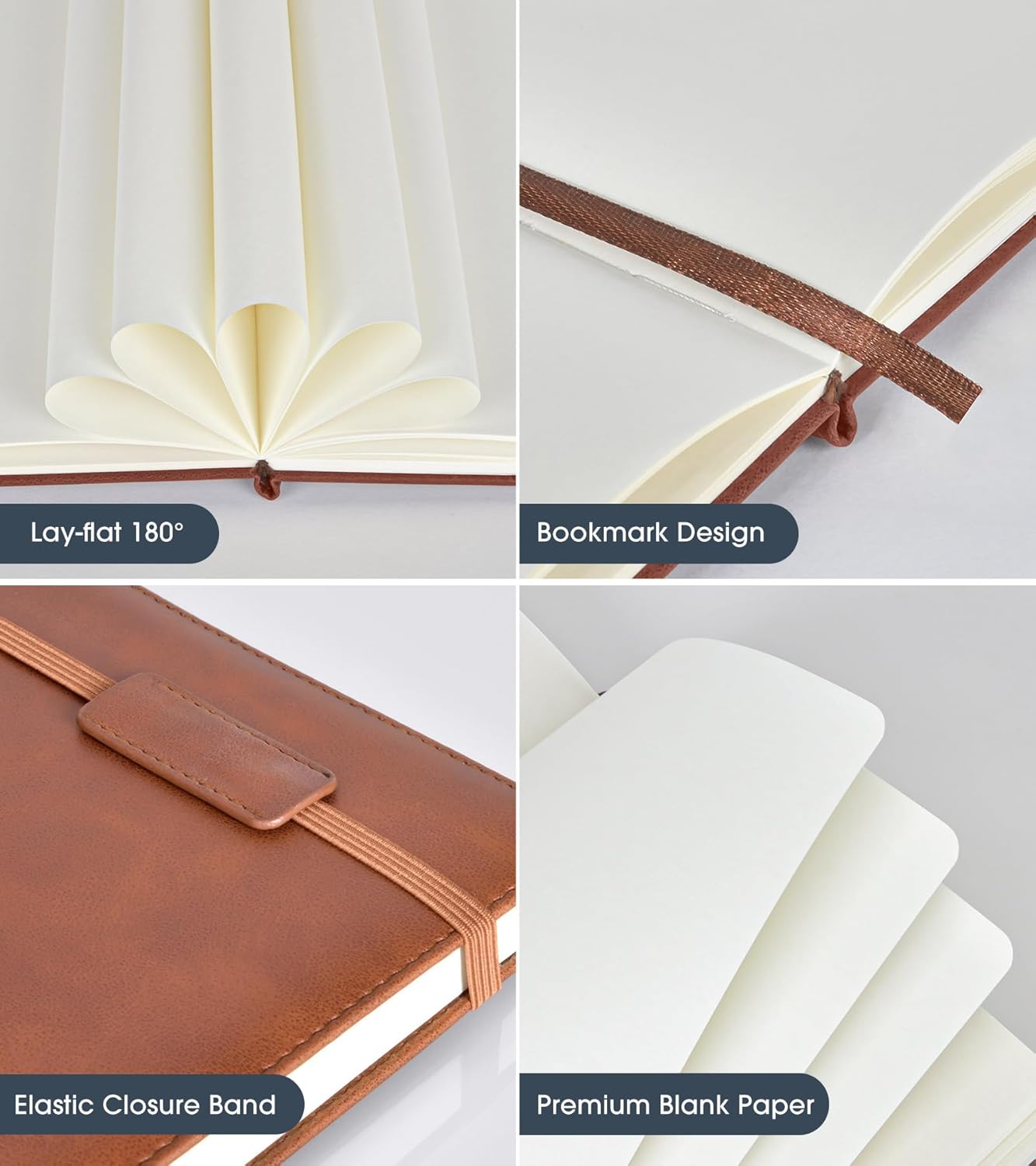 Vintage Leather Blank Journal  - Leatherwork Journal recensie en prijs