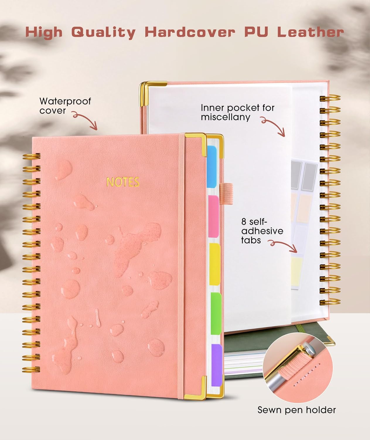 Leather Spiral Notebook Journa - Leatherwork Journal recensie en prijs