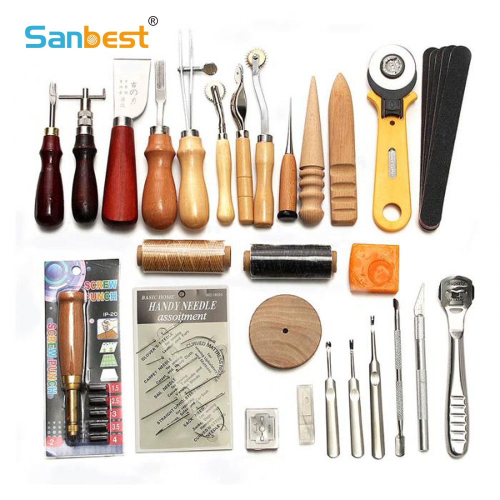 Sanbest Professional Leather C - Groover Stitching Tool recensie en prijs