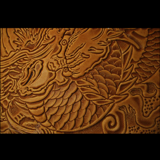 Dragon pattern Hand-work uniqu - Unique Leather Work recensie en prijs