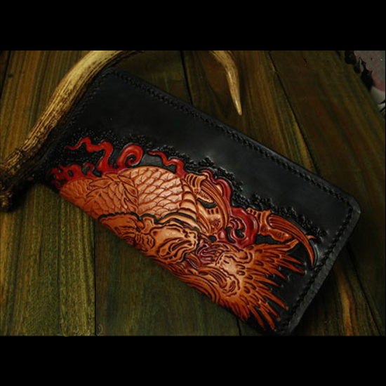 Dragon pattern Hand-work uniqu - Unique Leather Work recensie en prijs