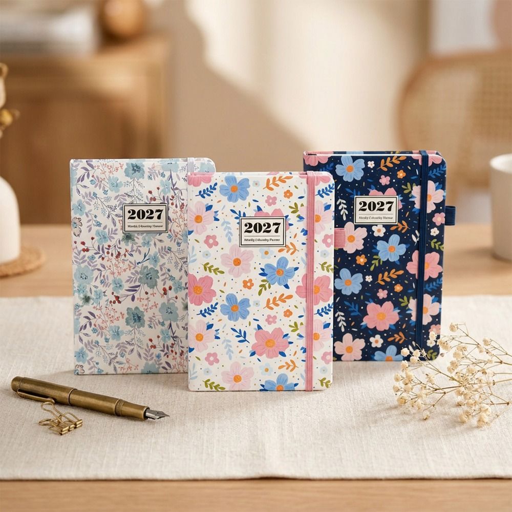 English 2027 Schedule Planner  - Leatherwork Flowers recensie en prijs