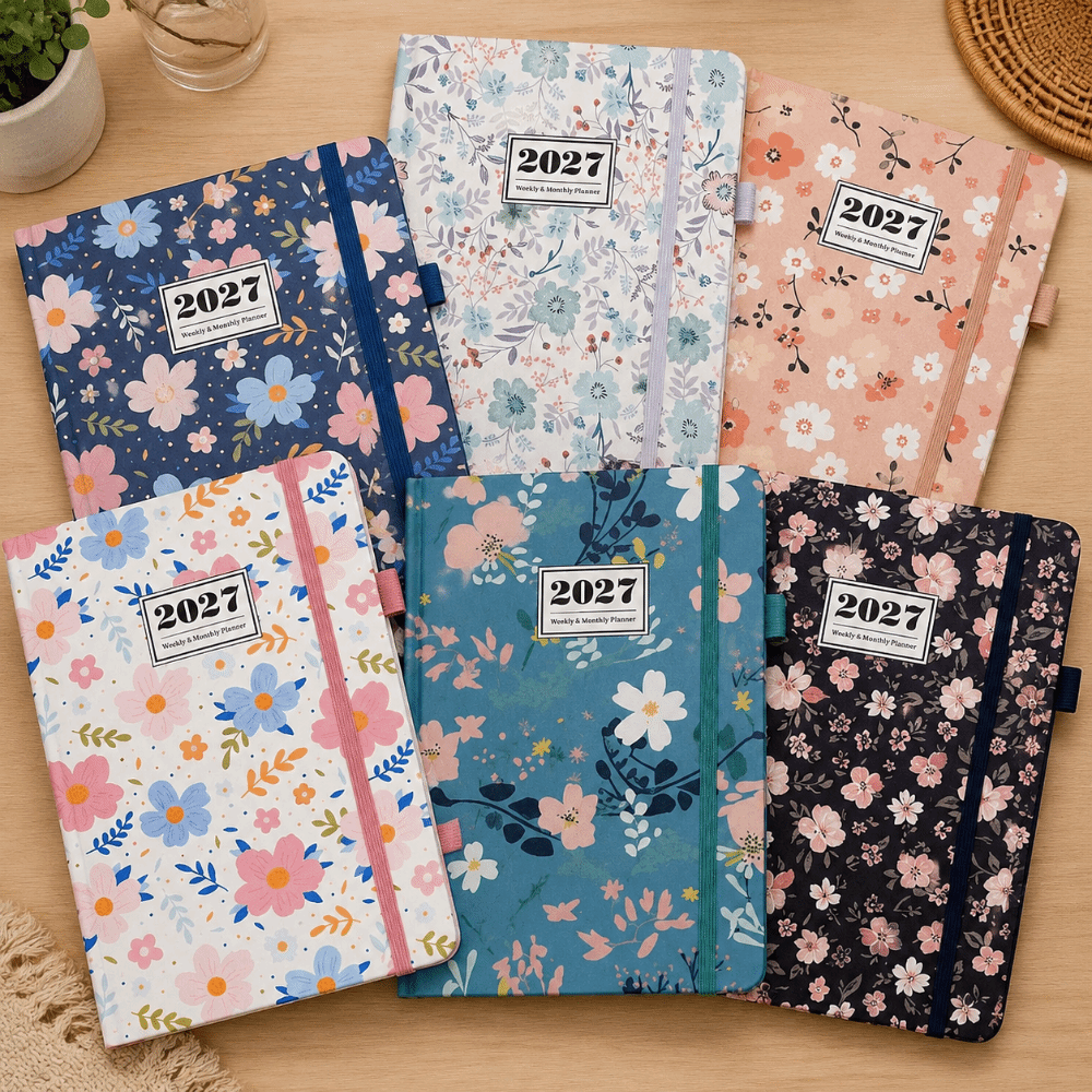 English 2027 Schedule Planner  - Leatherwork Flowers recensie en prijs