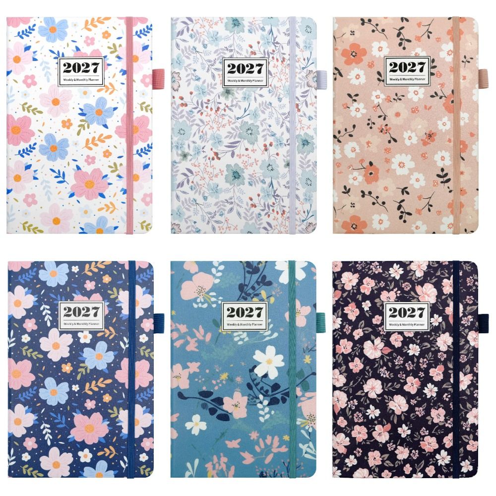 English 2027 Schedule Planner  - Leatherwork Flowers recensie en prijs