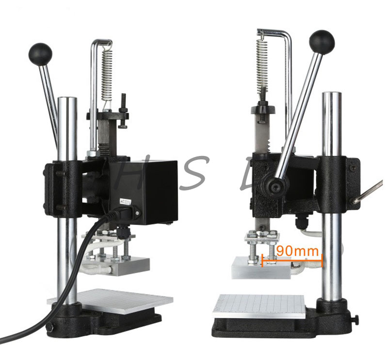 Manual Heat Press Stamping Mac - Leatherwork Hand Press recensie en prijs