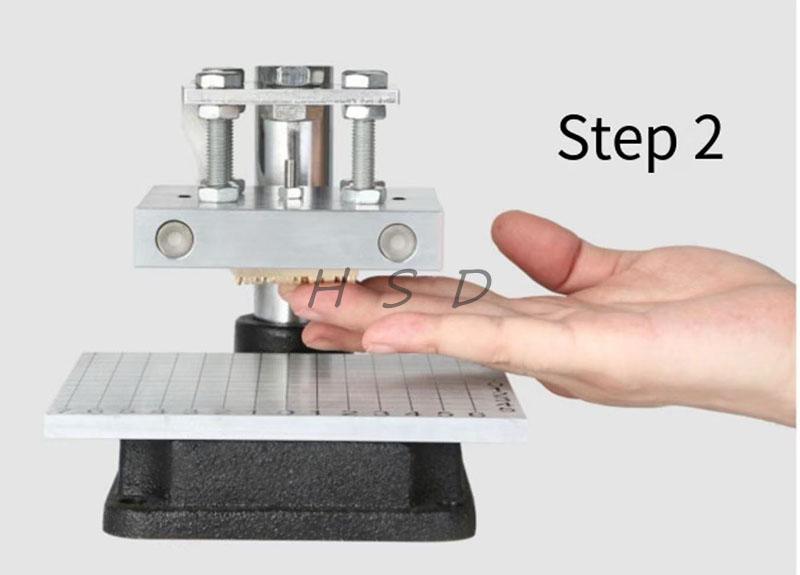 Manual Heat Press Stamping Mac - Leatherwork Hand Press recensie en prijs