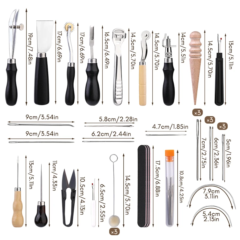 KRABALL Professional Leather C - Groover Stitching Tool recensie en prijs