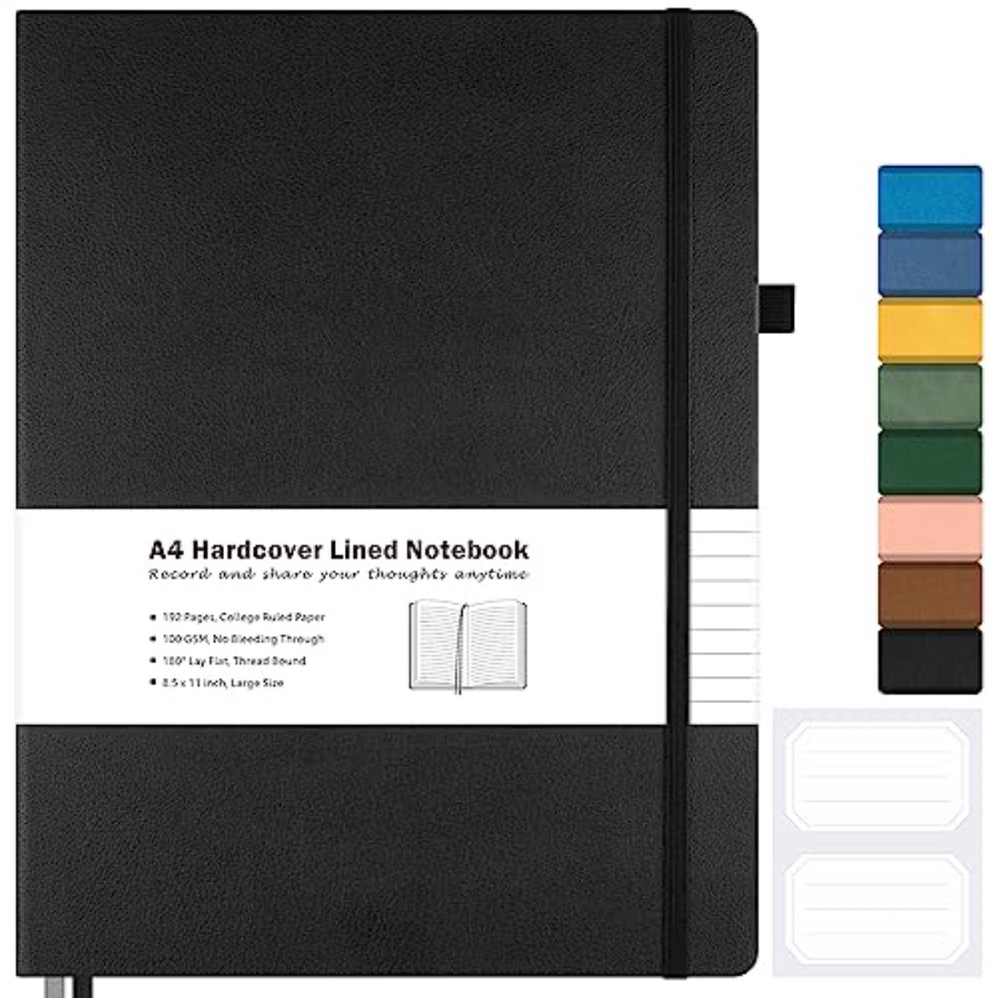 College Ruled Notebook, A4 Har - Leatherwork Journal recensie en prijs