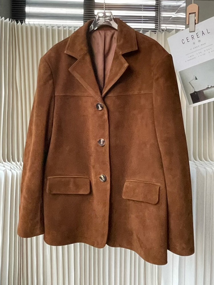 Vintage Autumn Women Real Shee - Leather Work Jacket Women'S recensie en prijs